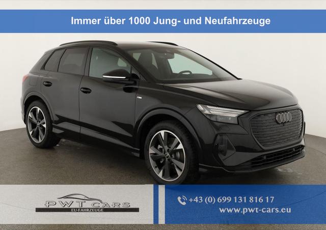 Audi Q4 e-tron - 45 basis quattro S-LINE quattro, Navi, Matrix, Side, Kamera, el. Klappe, Winter. 20-Zoll