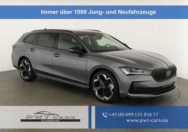 Skoda Superb Combi - 2.0 TDI 142 kW 4x4 Sportline DSG Sportline, AHK, Matrix, DCC, 19-Zoll, 5-J Garantie