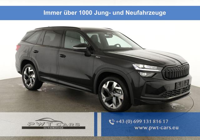 Skoda Kodiaq - 2.0 TDI 142 kW 4x4 Sportline DSG Sportline, AHK, Navi, Matrix, el. Klappe, Side, Winter, 19-Zoll