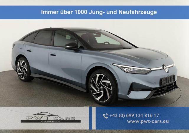 Volkswagen ID.7 Limousine - Pro 210 kW Black, AHK, HuD, IQ.Light, IQ.Drive, AreaView, Side, Winter, 20-Zoll