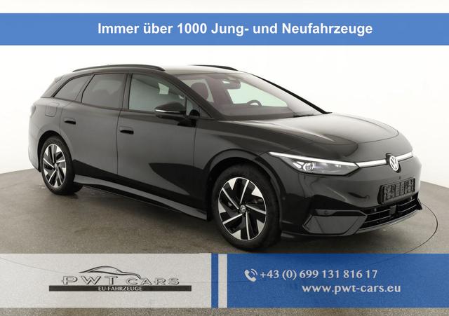 Volkswagen ID.7 Kombi - Pro 210 kW Tourer Black, AHK, HuD, IQ.Light, IQ.Drive, AreaView, Side, Winter, 19-Zoll