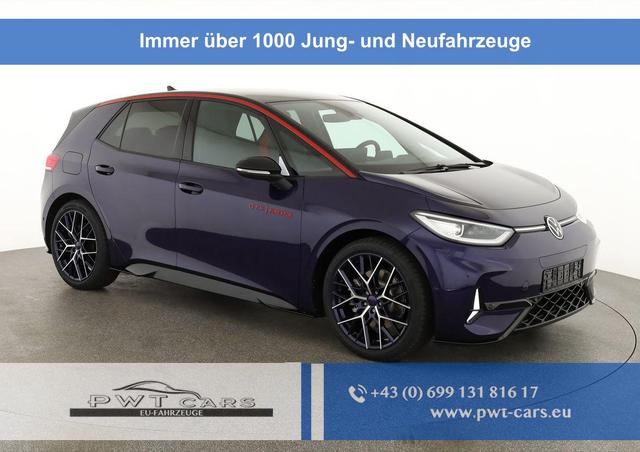 Volkswagen ID.3 - GTX Performance 240 kW Fire+Ice kW, HuD, IQ.Light, H&K, W&auml;rmepumpe, 20-Zoll, 4 J.-Garantie