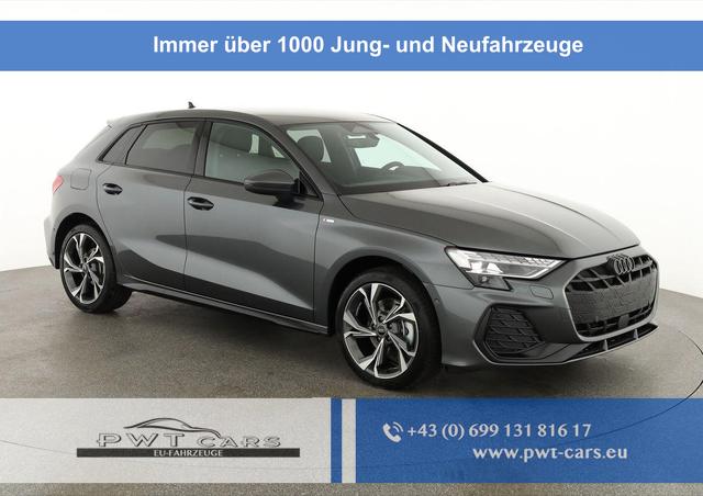 Audi A3 Sportback - TFSI quattro 150 kW S line S-LINE, Navi, el. Klappe, Sound, Winter, 18-Zoll, 3-J. Garantie