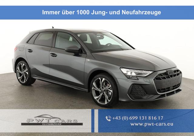 Audi A3 Sportback - TFSI quattro 150 kW S line S-LINE, AHK, Navi, el. Klappe, Sound, Winter, 18-Zoll, 3-J. Garantie