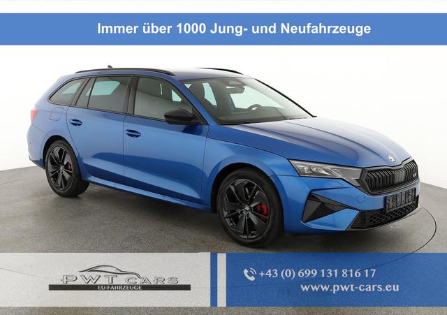 Skoda Octavia Combi - 2.0 TSI 195 kW RS DSG, Standheizung, AHK, Navi, Matrix, Side, Winter, 5 J.-Garantie