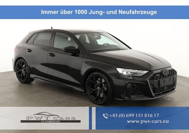 Audi RS3 Sportback - 2.5 294 kW TFSI quattro quattro, SONOS, Matrix, Sportabgas, Side, 5 J.-Garantie