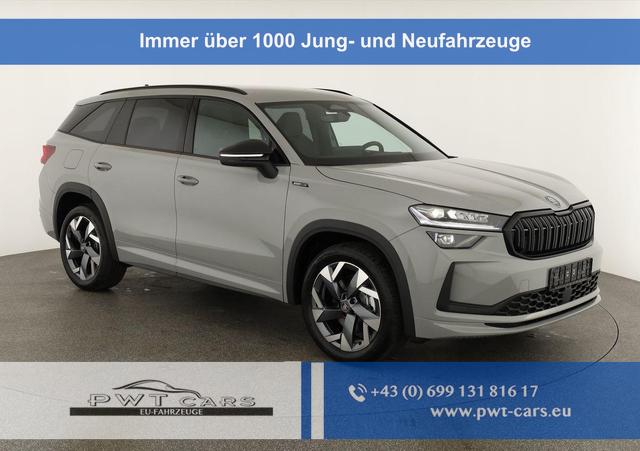 Skoda Kodiaq - 2.0 TDI 142 kW 4x4 Sportline DSG Sportline, AHK, Navi, Matrix, el. Klappe, Side, Winter, 19-Zoll, 4-J Garantie