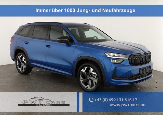 Skoda Kodiaq - 2.0 TDI 142 kW 4x4 Sportline DSG Sportline, AHK, Navi, Matrix, el. Klappe, Side, Winter, 19-Zoll, 4-J Garantie