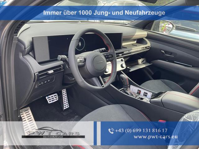 Hyundai TUCSON - 1.6 T-GDI DCT 4WD N-LINE, AHK, el. Klappe, Teilleder, Navi, Kamera, ACC