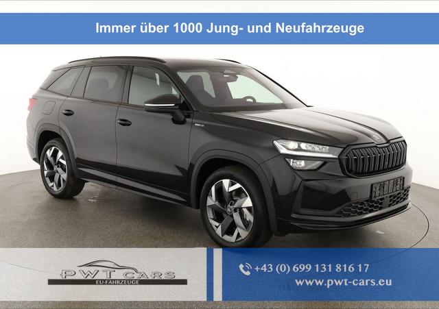 Skoda Kodiaq - 1.5 TSI mHEV 110 kW Sportline DSG Sportline, AHK, Navi, Matrix, el. Klappe, Side, Winter, 19-Zoll