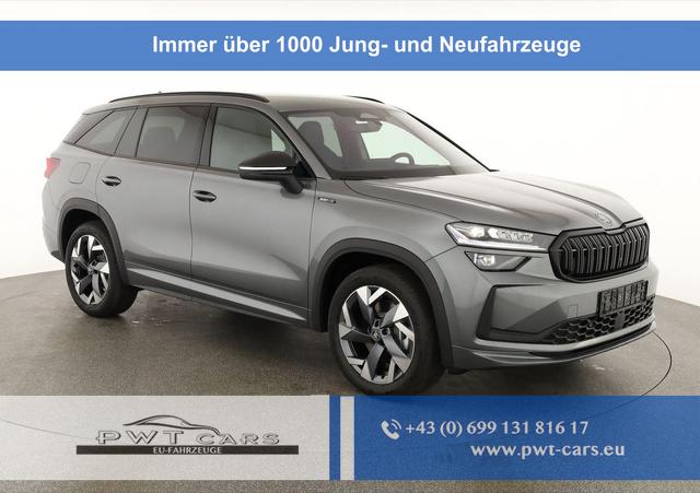 Skoda Kodiaq - 1.5 TSI mHEV 110 kW Sportline DSG Sportline, AHK, Navi, Matrix, el. Klappe, Side, Winter, 19-Zoll
