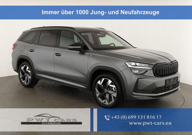 Skoda Kodiaq - 2.0 TDI 110 kW Sportline DSG Sportline, 7-Sitzer, AHK, Navi, Matrix, Kamera, Side, el. Klappe, 19-Zoll