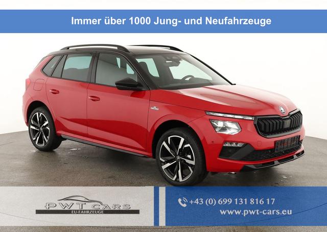 Skoda Kamiq - Monte Carlo 1.0 TSI DSG Carlo, Pano, AHK, Navi, Matrix, el.Klappe, 18-Zoll, 5 J.-Garantie