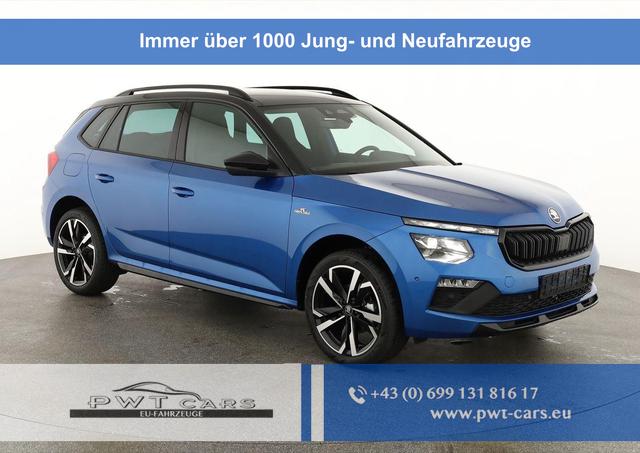 Skoda Kamiq - Monte Carlo 1.0 TSI DSG Carlo, Pano, AHK, Navi, Matrix, el.Klappe, 18-Zoll, 5 J.-Garantie