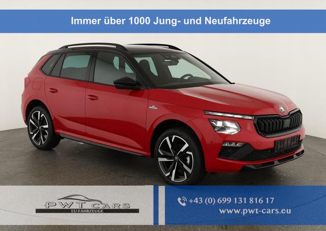 Skoda Kamiq - Monte Carlo 1.5 TSI Carlo, Pano, AHK, Matrix, Navi, el. Klappe, 18-Zoll, 5 J.-Garantie