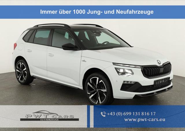 Skoda Kamiq - Monte Carlo 1.5 TSI Carlo, Pano, AHK, Matrix, Navi, el. Klappe, 18-Zoll, 5 J.-Garantie
