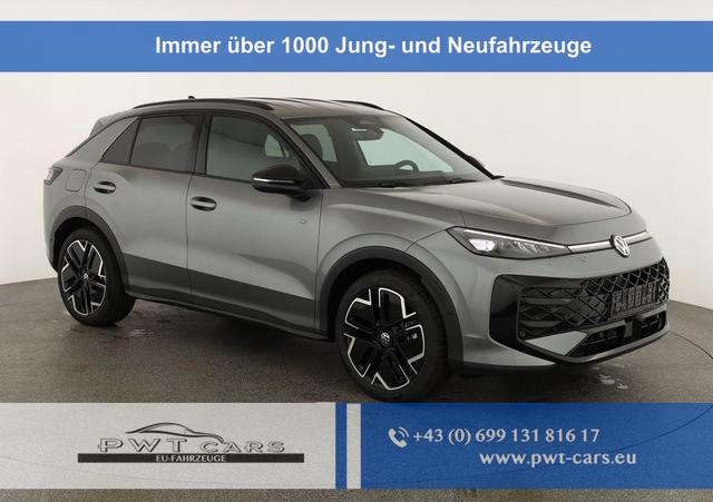 Volkswagen T-Roc - 1.5 eTSI 110 kW R-Line DSG Black, AHK, IQ.Light, Kamera, el. Klappe, 19-Zoll