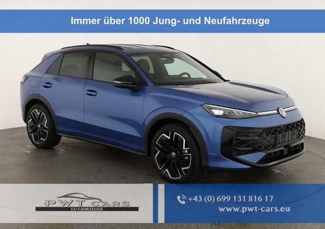 Volkswagen T-Roc - 1.5 eTSI 110 kW R-Line DSG Black, AHK, IQ.Light, Kamera, el. Klappe, 19-Zoll