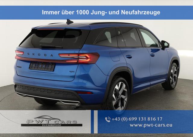 Skoda Kodiaq - 2.0 TDI 142 kW 4x4 Sportline DSG Sportline, AHK, Navi, Matrix, el. Klappe, Side, 19-Zoll, 4-J Garantie