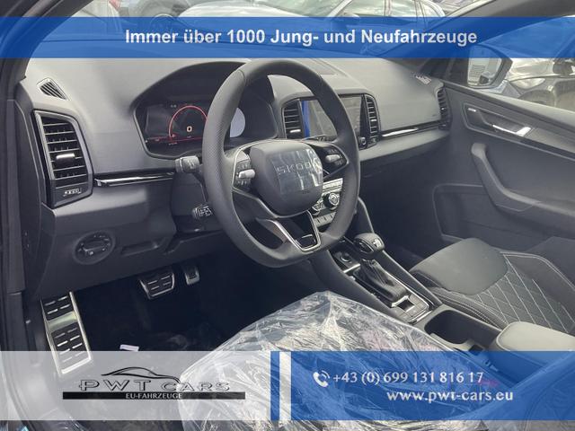 Skoda Karoq - Sportline 1.5 TSI DSG Sportline, AHK, Navi, CANTON, Matrix, AreaView, Side, Kamera, el. Klappe, FS-beheizbar, 5 J.-Garantie