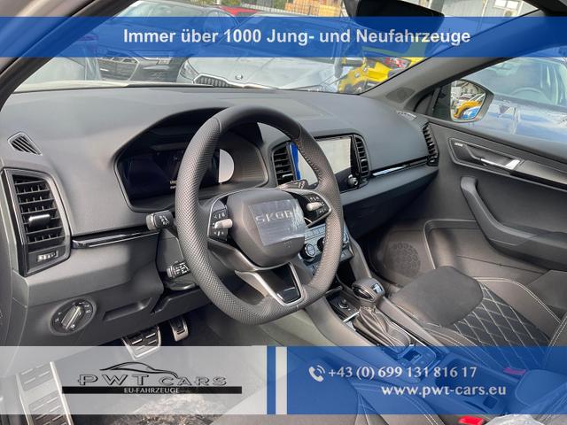 Skoda Karoq - Sportline 1.5 TSI DSG Sportline, AHK, Navi, CANTON, Matrix, AreaView, Side, Kamera, el. Klappe, FS-beheizbar, 5 J.-Garantie