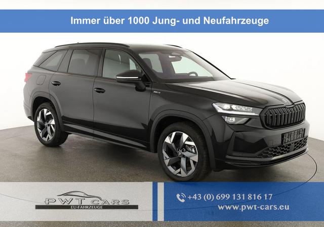 Skoda Kodiaq - 2.0 TSI 150 kW 4x4 Sportline DSG Sportline, AHK, Navi, Matrix, Canton, Side, FS-beheizbar, el. Klappe, Kamera, 19-Zoll, 5 J.-Garantie