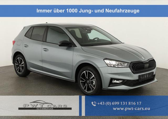 Skoda Fabia - Monte Carlo 1.0 TSI DSG Carlo, LED, Kamera, Tempomat, 16-Zoll, sofort
