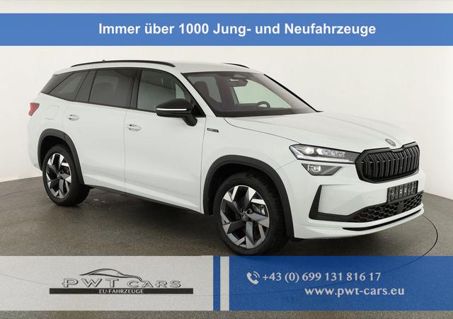 Skoda Kodiaq - 2.0 TDI 142 kW 4x4 Sportline DSG Sportline, AHK, Navi, Matrix, Canton, Side, FS-beheizbar, el-Klappe, Kamera, 19-Zoll, 5 J.-Garantie