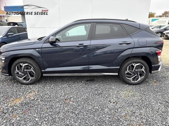 Hyundai / KONA / Blau / / / 1.6 4WD T-GDi DCT N-LINE SHZ NAVI ACC RFK