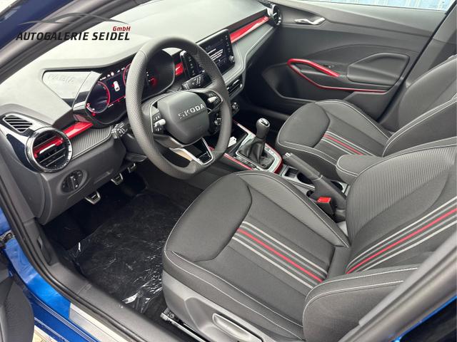 Skoda / Fabia / Blau / Monte Carlo / / , Beispielbilder, ggf. teilweise mit Sonderausstattung