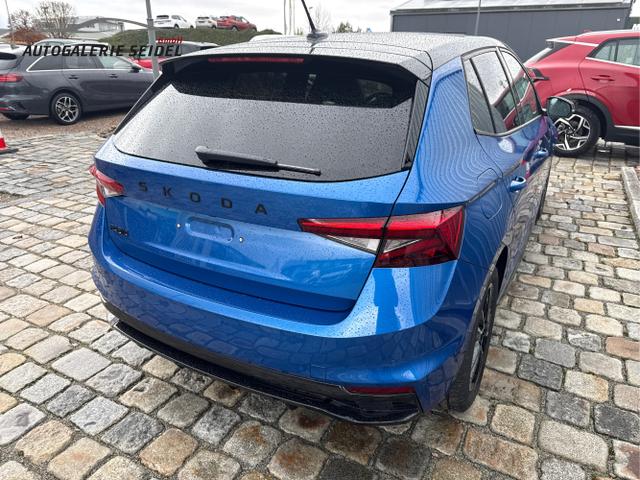 Skoda / Fabia / Blau / Monte Carlo / / , Beispielbilder, ggf. teilweise mit Sonderausstattung