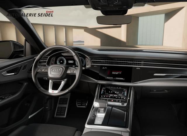 Audi Q8 S line TFSI e 394 2xS 22Z Laser Tour Pano Stadt 