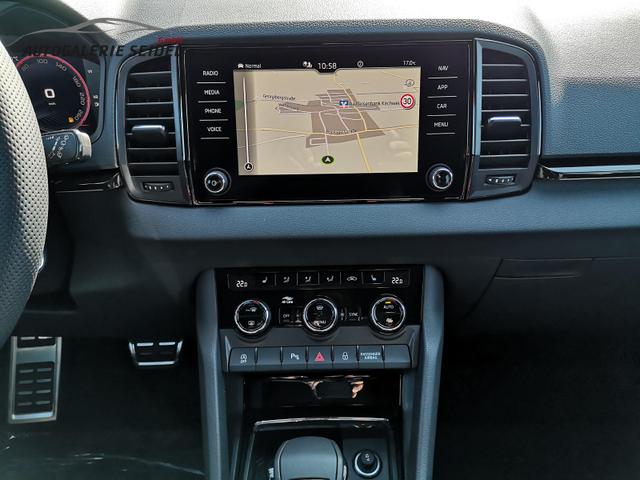 Skoda Karoq Sportline 2.0TDI DSG 4x4 AHK Matrix Pano Sound Leder 19 Zoll 