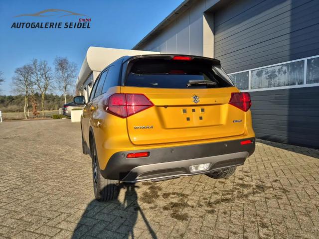 Suzuki Vitara 1.4 Boosterjet 129PS Hybrid Comfort+ Teilleder mit Alcantara Navi Klimaautomatik Sitzheizung ACC PDC v+h Rückf.Kamera Suzuki-Radio Apple CarPlay Android Auto Touchscreen 2xKeyless 17-LM 