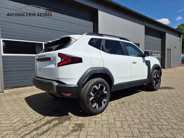 Dacia Duster Extreme Hybrid 140PS Automatik 1.6 SCE Sitzheizung Klimaautomatik 4x Kamera elektr.Parkbremse Teil-Leder Bluetooth Apple Carplay Android Auto PDC v+h 2xKeyless 17-LM 