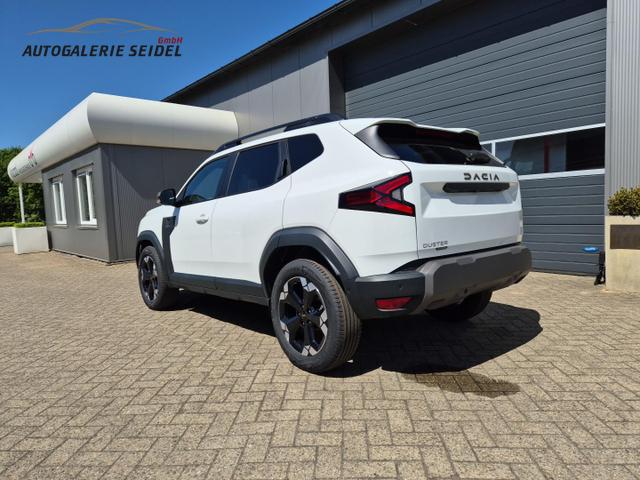 Dacia Duster Extreme Hybrid 140PS Automatik 1.6 SCE 4x Kamera elektr.Parkbremse Teil-Leder Klimaautomatik Bluetooth Apple Carplay Android Auto PDC v+h 2xKeyless 18"LM 