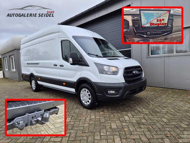 Ford Transit 350 L4H3 2.0 EcoBlue 130PS Trend Heckantrieb 3,5t 2-Sitzer AHK Sitzheizung Frontscheibe beheizb. Klimaautomatik Navi PDC v+h Bluetooth DAB Apple CarPlay Android Auto Tempomat Ganzj.Reifen 