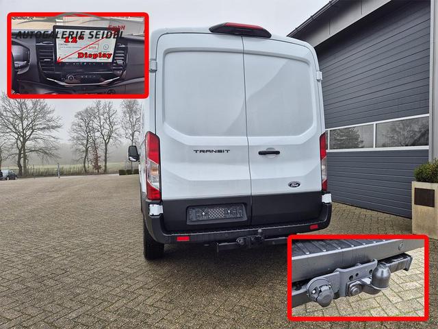 Ford Transit L2H2 2.0 EcoBlue 130PS Trend 3,5t 2-Sitzer AHK Sitzheizung Lenkradheizung Frontscheibe beheizb. Klimaautomatik PDC v+h Rückf.Kamera Bluetooth DAB Apple CarPlay Android Auto Tempomat Ganzj.Reifen 
