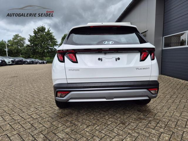 Hyundai TUCSON 1.6 T-GDI 160PS Sitzheizung Lenkradheizung Klimaautomatik Navi 12,3"-Touchscreen DAB+ wireless Apple CarPlay + Android Auto PDC v+h Rückf.Kamera 2xKeyless 17-LM 