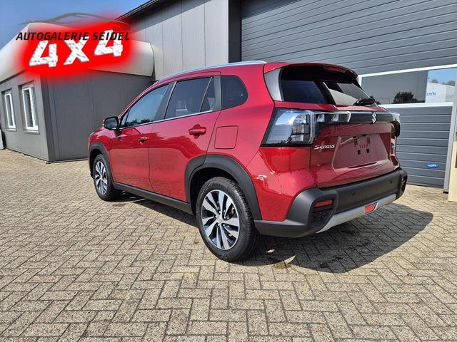 Suzuki S-Cross Comfort+ 129PS MHEV 4x4 ALLGRIP 1.4 Boosterjet Teilleder Navi Klimaautomatik Sitzheizung ACC PDC v+h 4x Kamera Suzuki-Radio Apple CarPlay Android Auto Touchscreen 2xKeyless 17-LM 