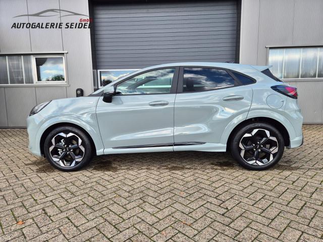 Ford Puma ST-Line X 1.0 EcoBoost Hybrid 125PS Automatik NEUES MODELL 360°Kamera AbstandsTempomat el.Heckklappe Premium Leder (Sensico) B+O-Sound Klimaautomatik Sitzheizung Lenkradheizung Frontscheibe beheizb. Ford-Navi SYNC4 Bluetooth Apple CarPlay Android A 