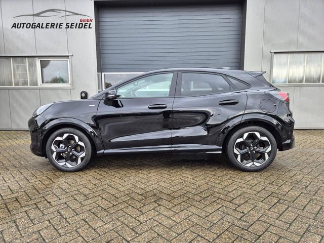 Ford Puma ST-Line X 1.0 EcoBoost Hybrid 125PS Automatik NEUES MODELL 360°Kamera AbstandsTempomat el.Heckklappe Premium Leder (Sensico) B+O-Sound Klimaautomatik Sitzheizung Lenkradheizung Frontscheibe beheizb. Ford-Navi SYNC4 Bluetooth Apple CarPlay Android A 