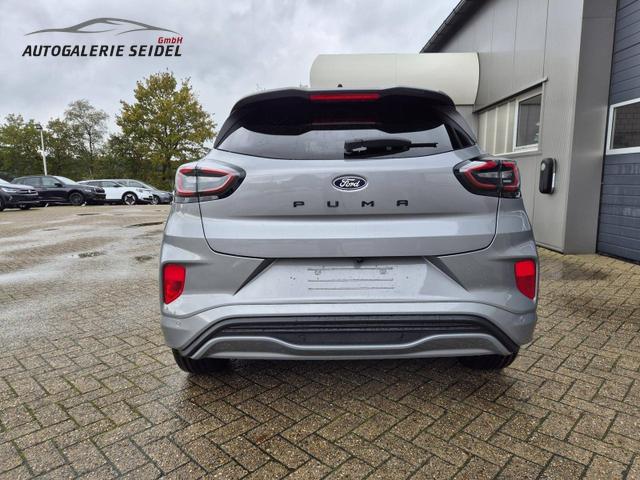 Ford Puma ST-Line X 1.0 EcoBoost Hybrid 125PS Automatik NEUES MODELL 360°Kamera AbstandsTempomat el.Heckklappe Premium Leder (Sensico) B+O-Sound Klimaautomatik Sitzheizung Lenkradheizung Frontscheibe beheizb. Ford-Navi SYNC4 Bluetooth Apple CarPlay Android A 