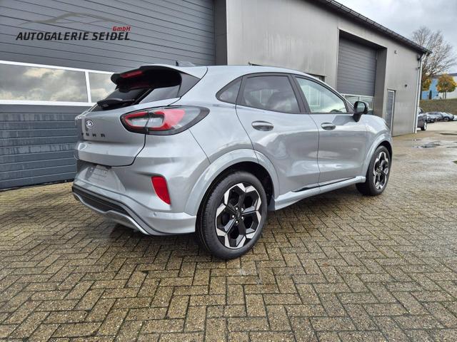 Ford Puma ST-Line X 1.0 EcoBoost Hybrid 125PS Automatik NEUES MODELL 360°Kamera AbstandsTempomat el.Heckklappe Premium Leder (Sensico) B+O-Sound Klimaautomatik Sitzheizung Lenkradheizung Frontscheibe beheizb. Ford-Navi SYNC4 Bluetooth Apple CarPlay Android A 