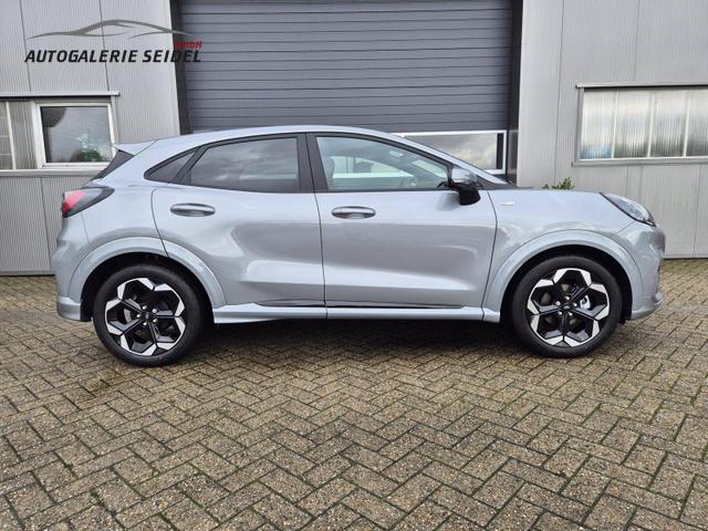 Ford Puma ST-Line X 1.0 EcoBoost Hybrid 125PS Automatik NEUES MODELL 360°Kamera AbstandsTempomat el.Heckklappe Premium Leder (Sensico) B+O-Sound Klimaautomatik Sitzheizung Lenkradheizung Frontscheibe beheizb. Ford-Navi SYNC4 Bluetooth Apple CarPlay Android A 