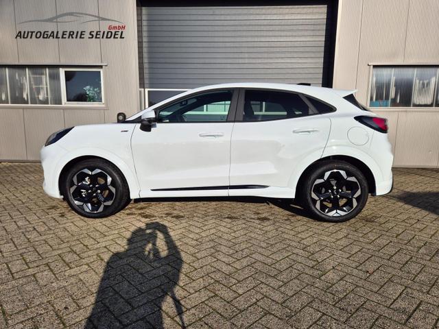 Ford Puma ST-Line X 1.0 EcoBoost Hybrid 125PS Automatik NEUES MODELL 360°Kamera AbstandsTempomat el.Heckklappe Premium Leder (Sensico) B+O-Sound Klimaautomatik Sitzheizung Lenkradheizung Frontscheibe beheizb. Ford-Navi SYNC4 Bluetooth Apple CarPlay Android A 