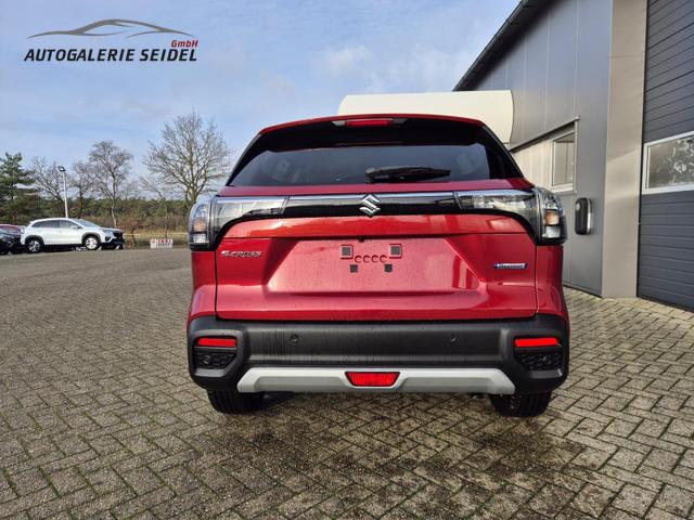 Suzuki S-Cross Comfort+ 110PS Automatik MHEV 4x4 ALLGRIP 1.4 Boosterjet Allrad Teilleder Navi Klimaautomatik Sitzheizung ACC PDC v+h 4x Kamera Suzuki-Radio Apple CarPlay Android Auto Touchscreen 2xKeyless 17-LM 