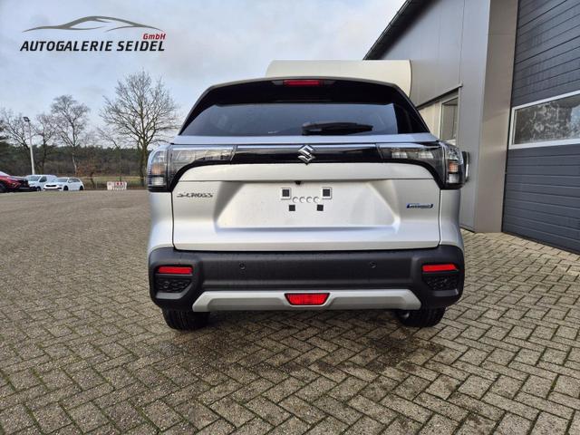 Suzuki S-Cross Comfort+ 110PS Automatik MHEV 4x4 ALLGRIP 1.4 Boosterjet Allrad Teilleder Navi Klimaautomatik Sitzheizung ACC PDC v+h 4x Kamera Suzuki-Radio Apple CarPlay Android Auto Touchscreen 2xKeyless 17-LM 