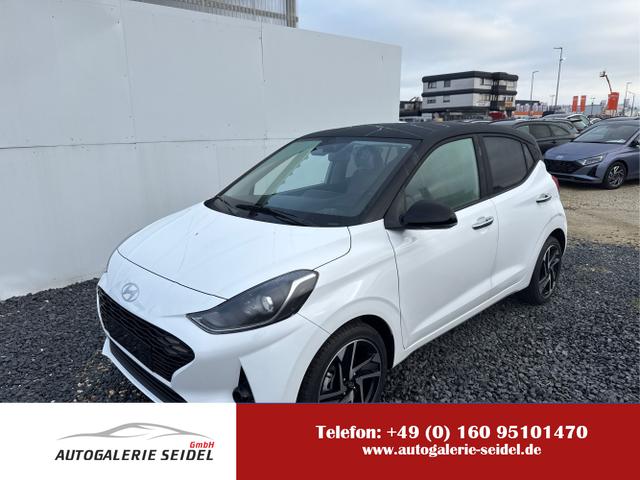 Hyundai i10 - PREMIUM AUT SHZ SMART KEY KLIMAAUTOMATIK AMBIENTE ALU RFK PDC NAVI
