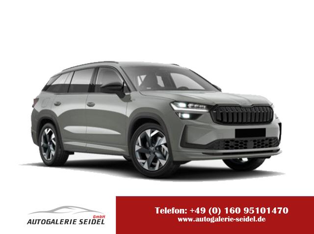 Skoda Kodiaq - Sportline 2.0 TDI DSG 4x4 Standheizung*AHK*NAVI*SHZ*Matrix*360°*IPA*Keyless*Canton